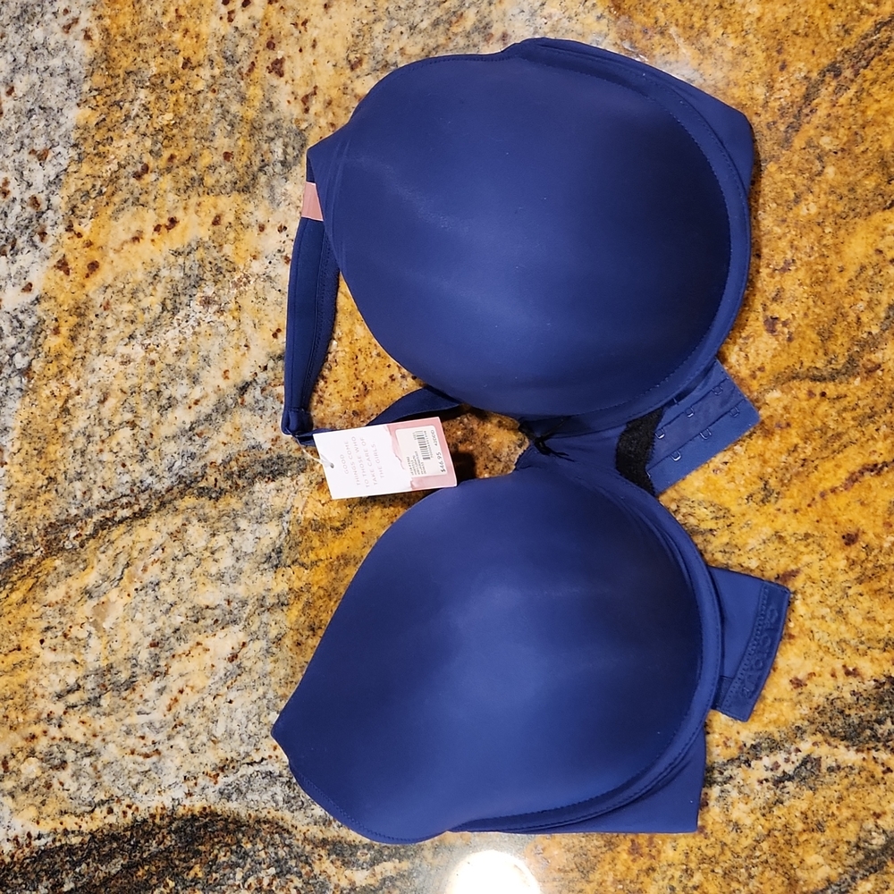 Cacique Blue Lightly Lined Full Coverage 42DDD/42F Bra
